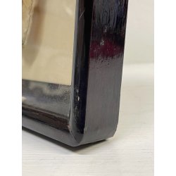 ANTICA TECA FARFALLE FALENA TESTA DI SERPENTE ATLANTE DI ATTOCAS CORNICE 60's