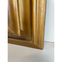 ANTICO QUADRO DIPINTO OLIO SU CARTONE 1948 PAESAGGIO NATURA BAITA CASOLARE PRATO