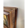 QUADRO DIPINTO OLIO SU TELA '900 SCENA LABORATORIO ARTIGIANO TESSILE FIRMATO