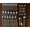 SET POSATE VINTAGE Sambonet 12 pers ACCIAIO INOX DESIGN MID-CENTURY-MODERN 49 pz