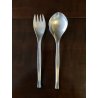 SET POSATE VINTAGE Sambonet 12 pers ACCIAIO INOX DESIGN MID-CENTURY-MODERN 49 pz