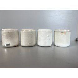 4 SPOT LIGHT  Arteluce SP 14 FARETTO WALL LAMP APPLIQUE METALLO LACCATO BIANCO