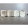 4 SPOT LIGHT  Arteluce SP 14 FARETTO WALL LAMP APPLIQUE METALLO LACCATO BIANCO
