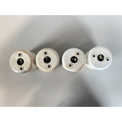 4 SPOT LIGHT  Arteluce SP 14 FARETTO WALL LAMP APPLIQUE METALLO LACCATO BIANCO