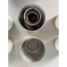 4 SPOT LIGHT  Arteluce SP 14 FARETTO WALL LAMP APPLIQUE METALLO LACCATO BIANCO