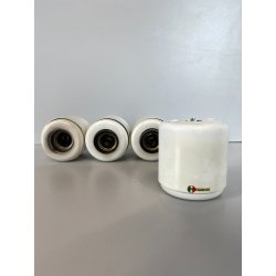 4 SPOT LIGHT  Arteluce SP 14 FARETTO WALL LAMP APPLIQUE METALLO LACCATO BIANCO