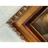 QUADRO OLIO Gigi Comolli  RITRATTO FEMMINILE ANZIANA SIGNORA GENTILDONNA XXsec.
