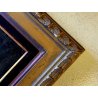 QUADRO OLIO Gigi Comolli  RITRATTO MASCHILE ANZIANO SIGNORE NOBILUOMO XXsec.
