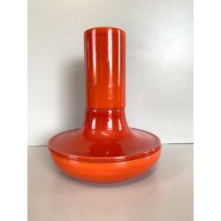 SET SCRIVANIA 3pz ROSSO DESIGN A. Pozzi PER CERAMICA FRANCO POZZI GALLARATE '60