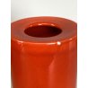 SET SCRIVANIA 3pz ROSSO DESIGN A. Pozzi PER CERAMICA FRANCO POZZI GALLARATE '60