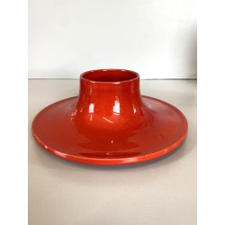 SET SCRIVANIA 3pz ROSSO DESIGN A. Pozzi PER CERAMICA FRANCO POZZI GALLARATE '60