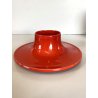 SET SCRIVANIA 3pz ROSSO DESIGN A. Pozzi PER CERAMICA FRANCO POZZI GALLARATE '60