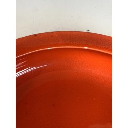 SET SCRIVANIA 3pz ROSSO DESIGN A. Pozzi PER CERAMICA FRANCO POZZI GALLARATE '60