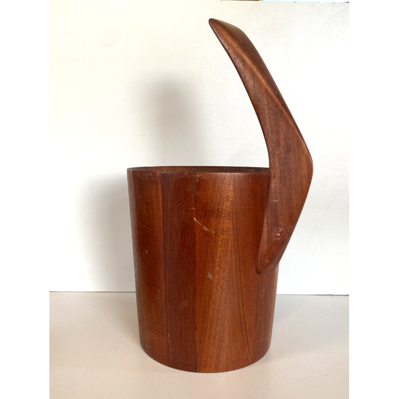 SECCHIELLO DOGHE TEAK MID CENTURY WINE COOLER DESIGN MODERNISTA ITALIANO  '50