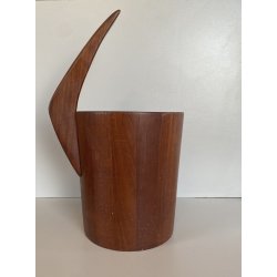 SECCHIELLO DOGHE TEAK MID CENTURY WINE COOLER DESIGN MODERNISTA ITALIANO  '50