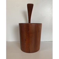 SECCHIELLO DOGHE TEAK MID CENTURY WINE COOLER DESIGN MODERNISTA ITALIANO  '50