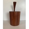 SECCHIELLO DOGHE TEAK MID CENTURY WINE COOLER DESIGN MODERNISTA ITALIANO  '50