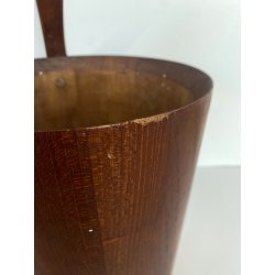 SECCHIELLO DOGHE TEAK MID CENTURY WINE COOLER DESIGN MODERNISTA ITALIANO  '50