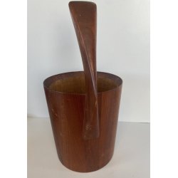 SECCHIELLO DOGHE TEAK MID CENTURY WINE COOLER DESIGN MODERNISTA ITALIANO  '50