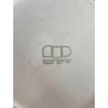 VASO CILINDRICO DESIGN CERAMICA BIANCA FRANCO POZZI GALLARATE '60 ø 10,5x25cm/h