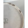 VASO CILINDRICO DESIGN CERAMICA BIANCA FRANCO POZZI GALLARATE '60 ø 10,5x25cm/h