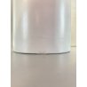 VASO CILINDRICO DESIGN CERAMICA BIANCA FRANCO POZZI GALLARATE '60 ø 10,5x25cm/h