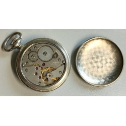 OROLOGIO TASCA Perseo FS FERROVIE Turche RAILROAD OLD POCKET WATCH 6498 HUNTER