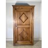 ANTICO PICCOLO ARMADIO GUARDAROBA RUSTICO 1800 LEGNO NOCE 1 ANTA OLD ARTE POVERA