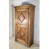 ANTICO PICCOLO ARMADIO GUARDAROBA RUSTICO 1800 LEGNO NOCE 1 ANTA OLD ARTE POVERA