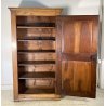 ANTICO PICCOLO ARMADIO GUARDAROBA RUSTICO 1800 LEGNO NOCE 1 ANTA OLD ARTE POVERA