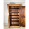ANTICO PICCOLO ARMADIO GUARDAROBA RUSTICO 1800 LEGNO NOCE 1 ANTA OLD ARTE POVERA