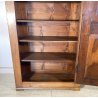 ANTICO PICCOLO ARMADIO GUARDAROBA RUSTICO 1800 LEGNO NOCE 1 ANTA OLD ARTE POVERA