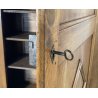 ANTICO PICCOLO ARMADIO GUARDAROBA RUSTICO 1800 LEGNO NOCE 1 ANTA OLD ARTE POVERA