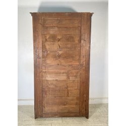 ANTICO PICCOLO ARMADIO GUARDAROBA RUSTICO 1800 LEGNO NOCE 1 ANTA OLD ARTE POVERA