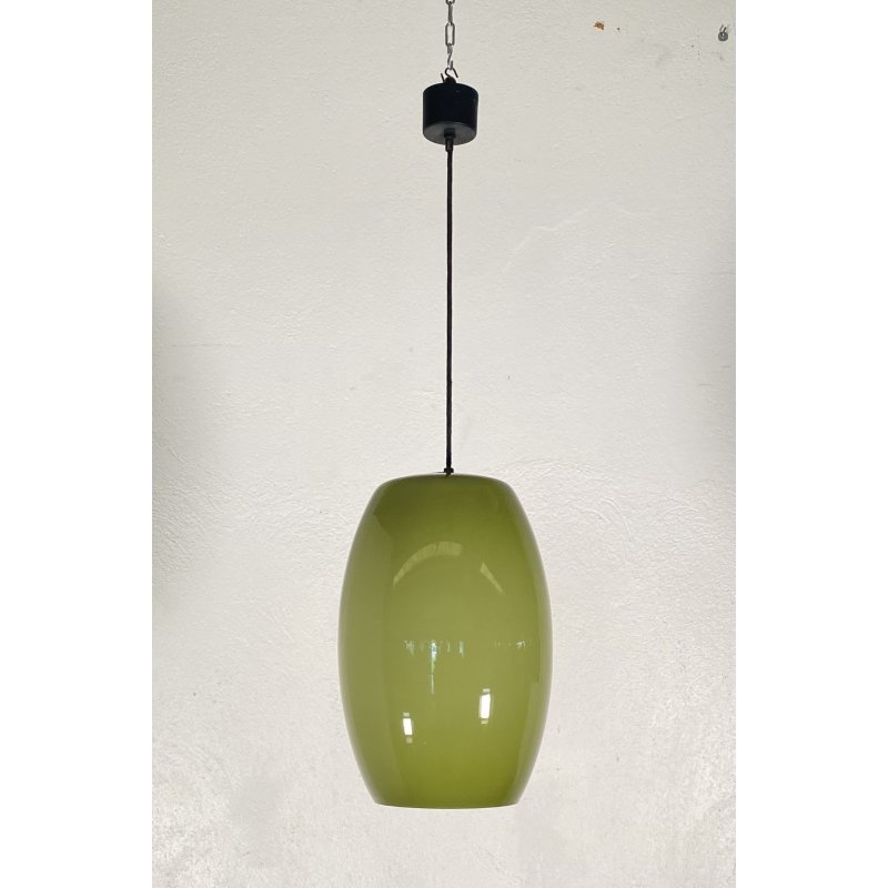 LAMPADA SOSPENSIONE Vistosi VETRO Murano ANNI 60 VINTAGE LAMPADARIO PENDENTE