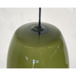 LAMPADA SOSPENSIONE Vistosi VETRO Murano ANNI 60 VINTAGE LAMPADARIO PENDENTE