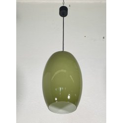 LAMPADA SOSPENSIONE Vistosi VETRO Murano ANNI 60 VINTAGE LAMPADARIO PENDENTE