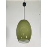 LAMPADA SOSPENSIONE Vistosi VETRO Murano ANNI 60 VINTAGE LAMPADARIO PENDENTE