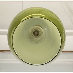 LAMPADA SOSPENSIONE Vistosi VETRO Murano ANNI 60 VINTAGE LAMPADARIO PENDENTE