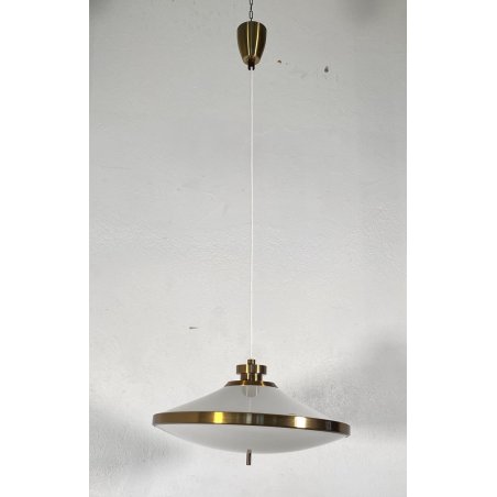 LAMPADARIO DESIGN Stilux Milano PENDENTE SOSPENSIONE ANNI 60 LAMPADA SOFFITTO