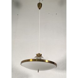 LAMPADARIO DESIGN Stilux Milano PENDENTE SOSPENSIONE ANNI 60 LAMPADA SOFFITTO