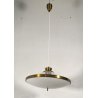LAMPADARIO DESIGN Stilux Milano PENDENTE SOSPENSIONE ANNI 60 LAMPADA SOFFITTO