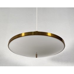 LAMPADARIO DESIGN Stilux Milano PENDENTE SOSPENSIONE ANNI 60 LAMPADA SOFFITTO