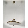 LAMPADARIO DESIGN Stilux Milano PENDENTE SOSPENSIONE ANNI 60 LAMPADA SOFFITTO