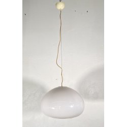 LAMPADARIO SOSPENSIONE Achille Castiglioni Black And White FLOS VETRO LAMP 1965
