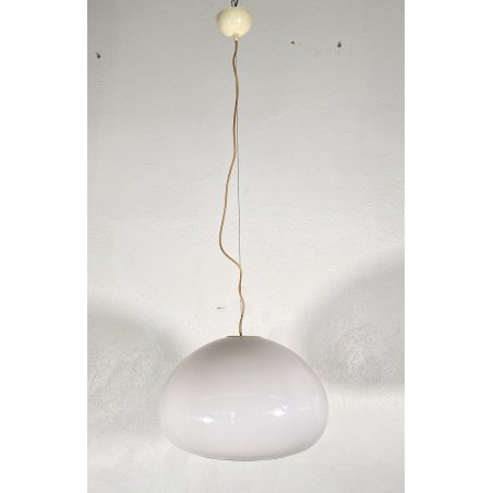 LAMPADARIO SOSPENSIONE Achille Castiglioni Black And White FLOS VETRO LAMP 1965