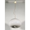 LAMPADARIO SOSPENSIONE Achille Castiglioni Black And White FLOS VETRO LAMP 1965