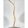 LAMPADARIO SOSPENSIONE Achille Castiglioni Black And White FLOS VETRO LAMP 1965