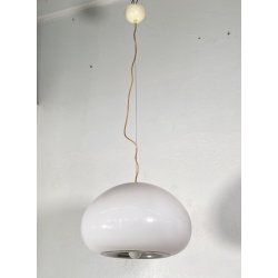 LAMPADARIO SOSPENSIONE Achille Castiglioni Black And White FLOS VETRO LAMP 1965