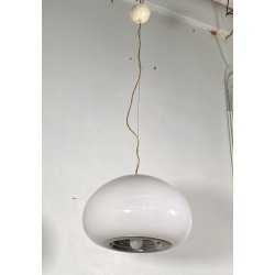 LAMPADARIO SOSPENSIONE Achille Castiglioni Black And White FLOS VETRO LAMP 1965